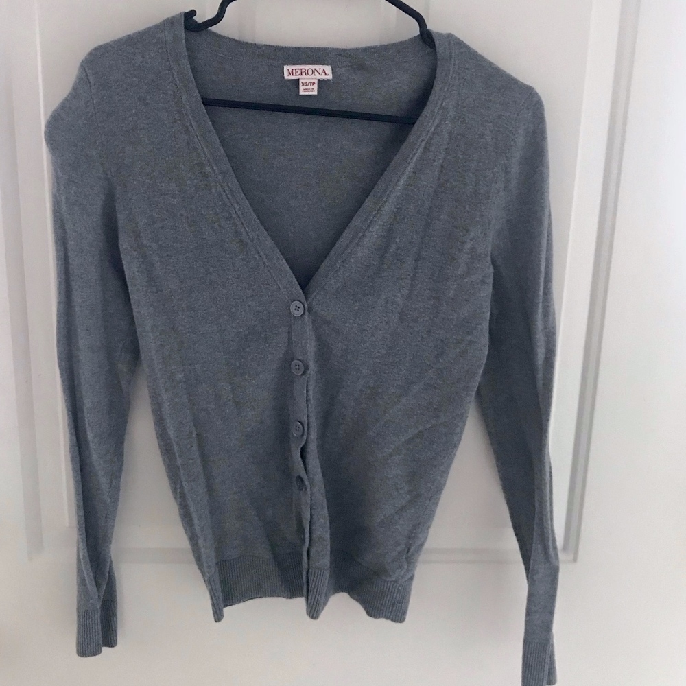Basic Gray Cardigan